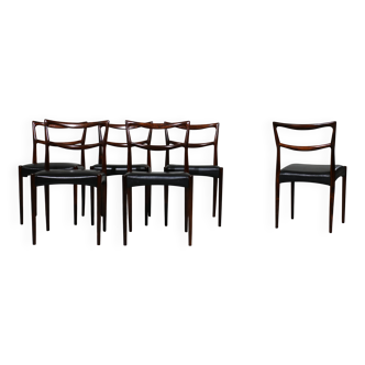 Rosewood Dining Chairs by H.W.Klein for Bramin, set of 6