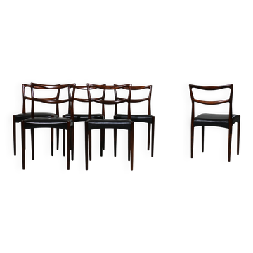 Rosewood Dining Chairs by H.W.Klein for Bramin, set of 6