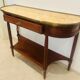 Louis XVI style mahogany console, 19th century