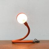 Vintage Italian Space Age Hebi table lamp by Isao Hosoe for Valenti Luce, 1970s.