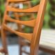 Set of 4 vintage Scandinavian chairs from the 60s/70s.