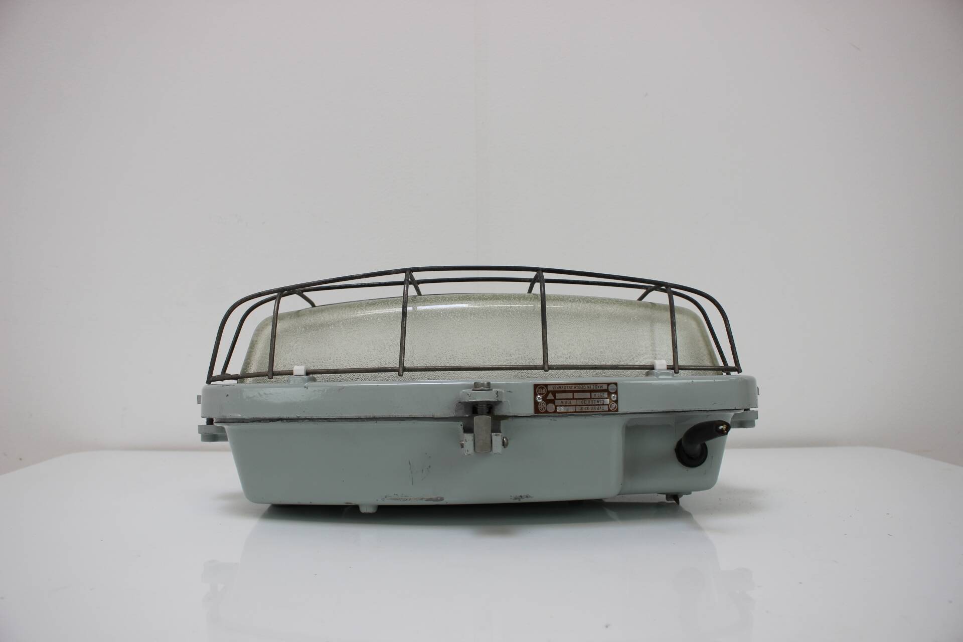 Vintage Industrial Ceiling Lamp Typ 511 32 01, Czechoslovakia, 1990's