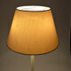 Lampadaire Art Déco en bois peint blanc et doré, 1925
