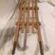 Vintage wooden sledge for 1 to 2 people