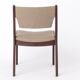 Set of 4 Vintage Teak Chairs | 1960s-70s Mid-Century Modern Seating | Wide
