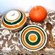 Service in faience of Gien 70s
