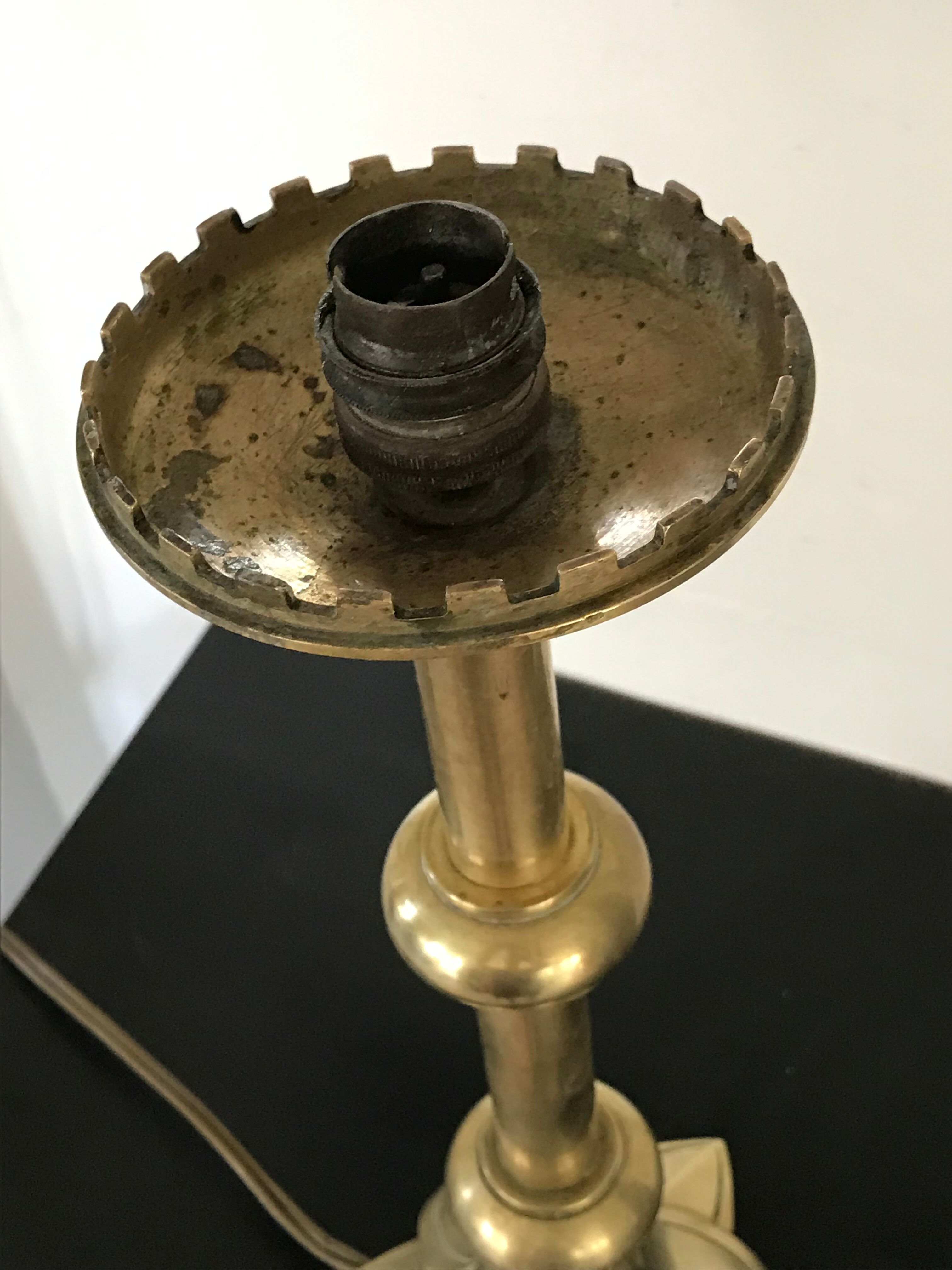 Brass lamp