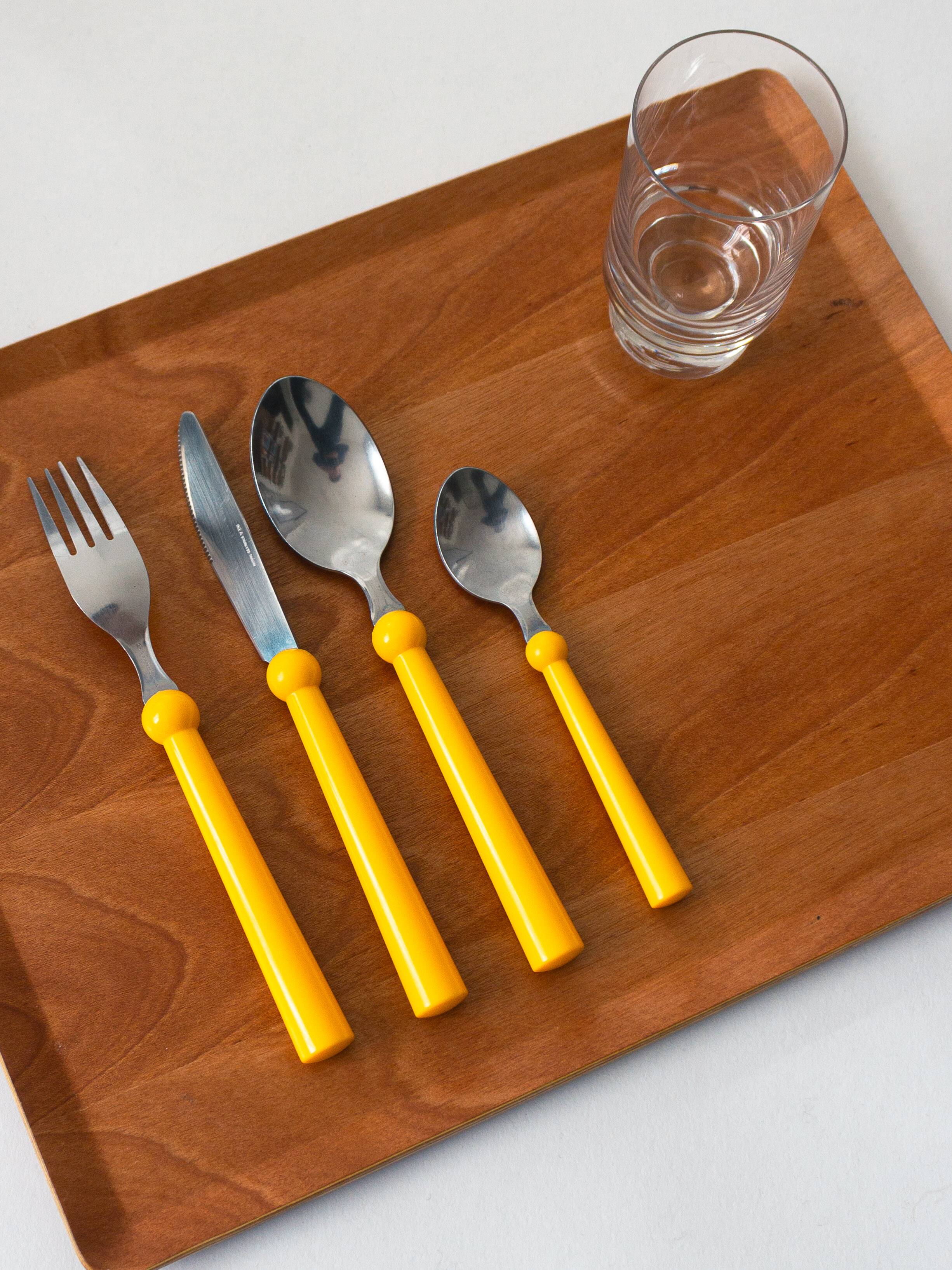 24-piece 'Grammatik' cutlery set, Ikea, 1999-2000