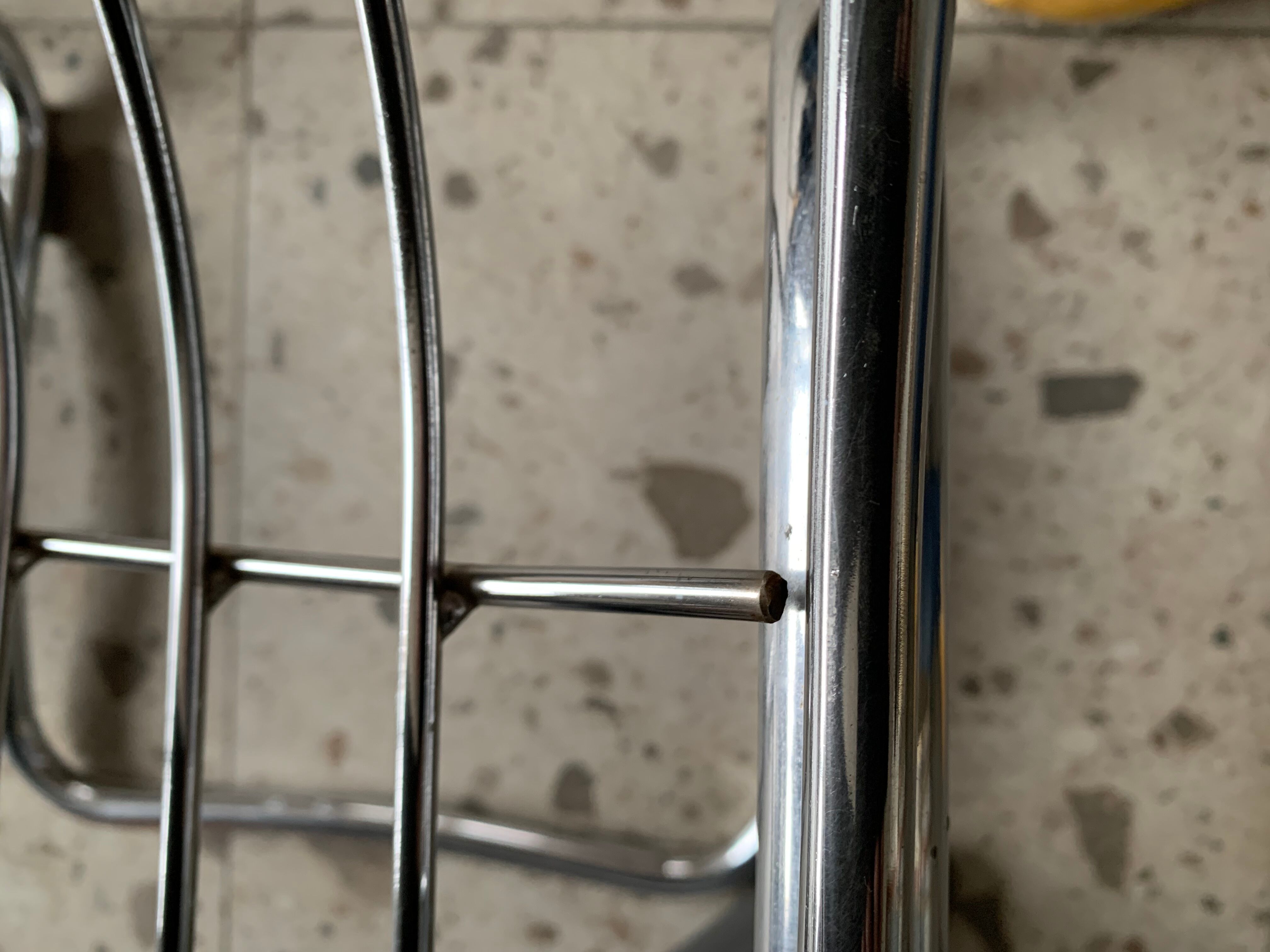 Metal basket chairs