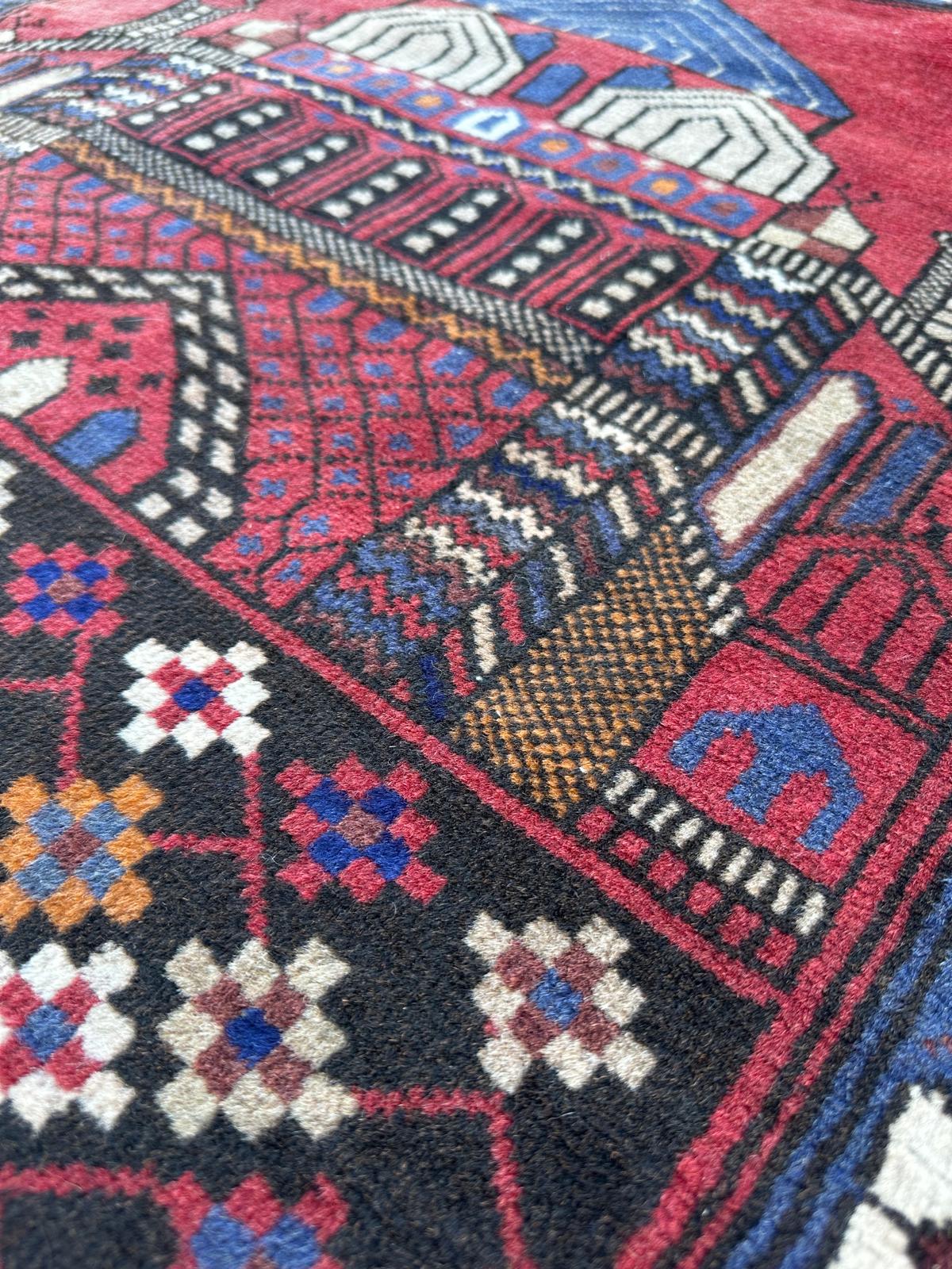 Tapis persan fait main 145cm x 90cm
