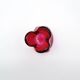 Set of 2 Organic Art Vases Josef Hospodka - Sommerso Fuchsia