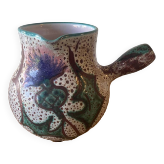Vallauris thistle pitcher