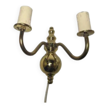 BVS wall lamp with two arms in art deco style