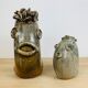 Vase stings zoomorphic flowers by Alexandre Kostanda, ceramic fish