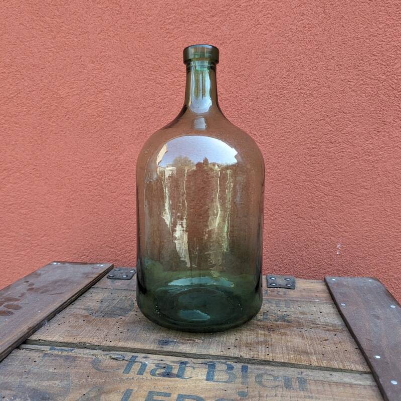 Dame-Jeanne green high 5 liters