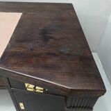Bureau en chêne de style Sécession viennoise du début du XXe siècle