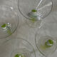 Lot verres à cocktails vintage