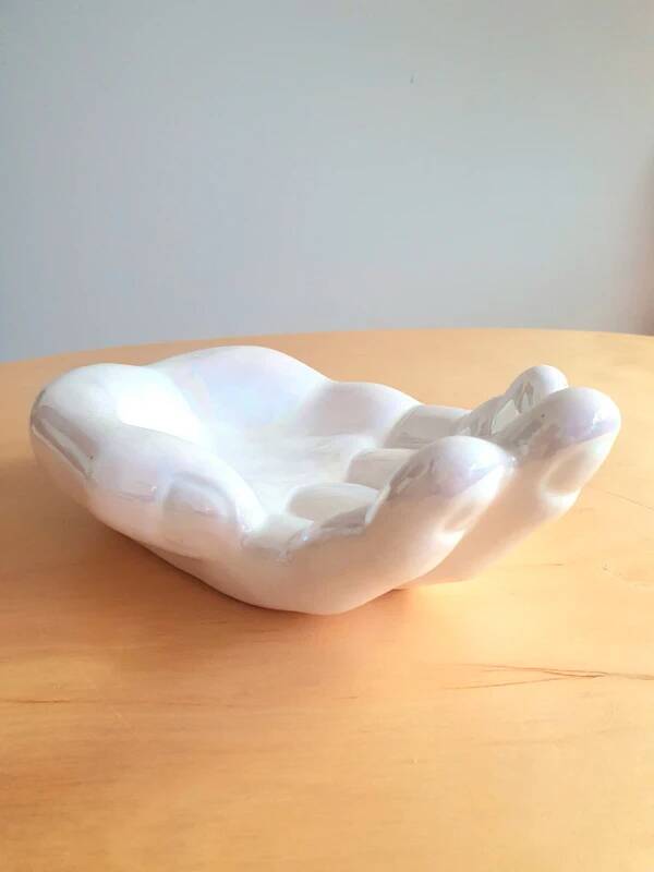 Vintage ceramic trinket tray