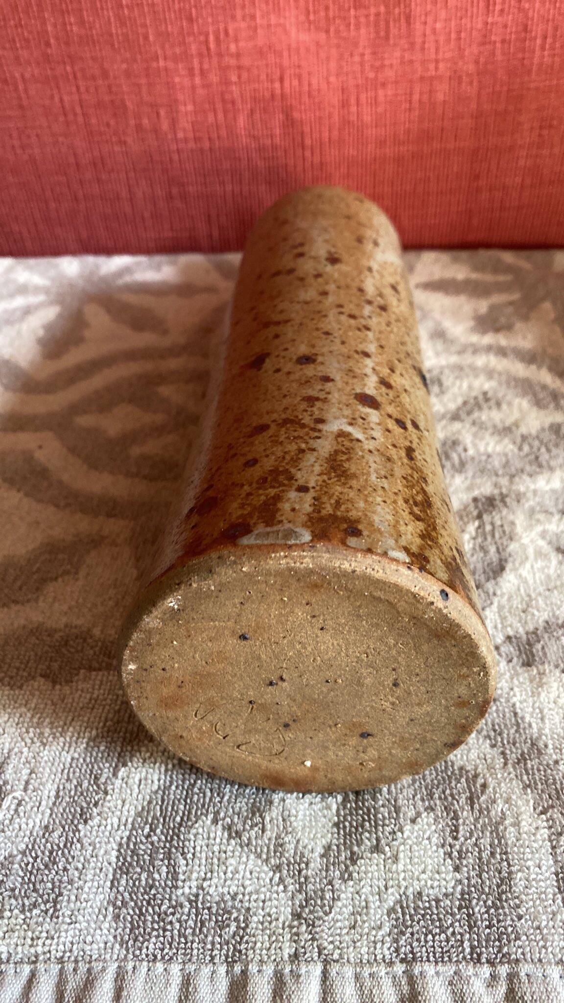 Antique stoneware bottle