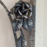 Mirror art deco wrought iron 75x87cm