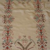 Embroidered cotton tablecloth 90s