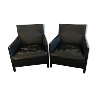 Pair of Luca Meda chairs