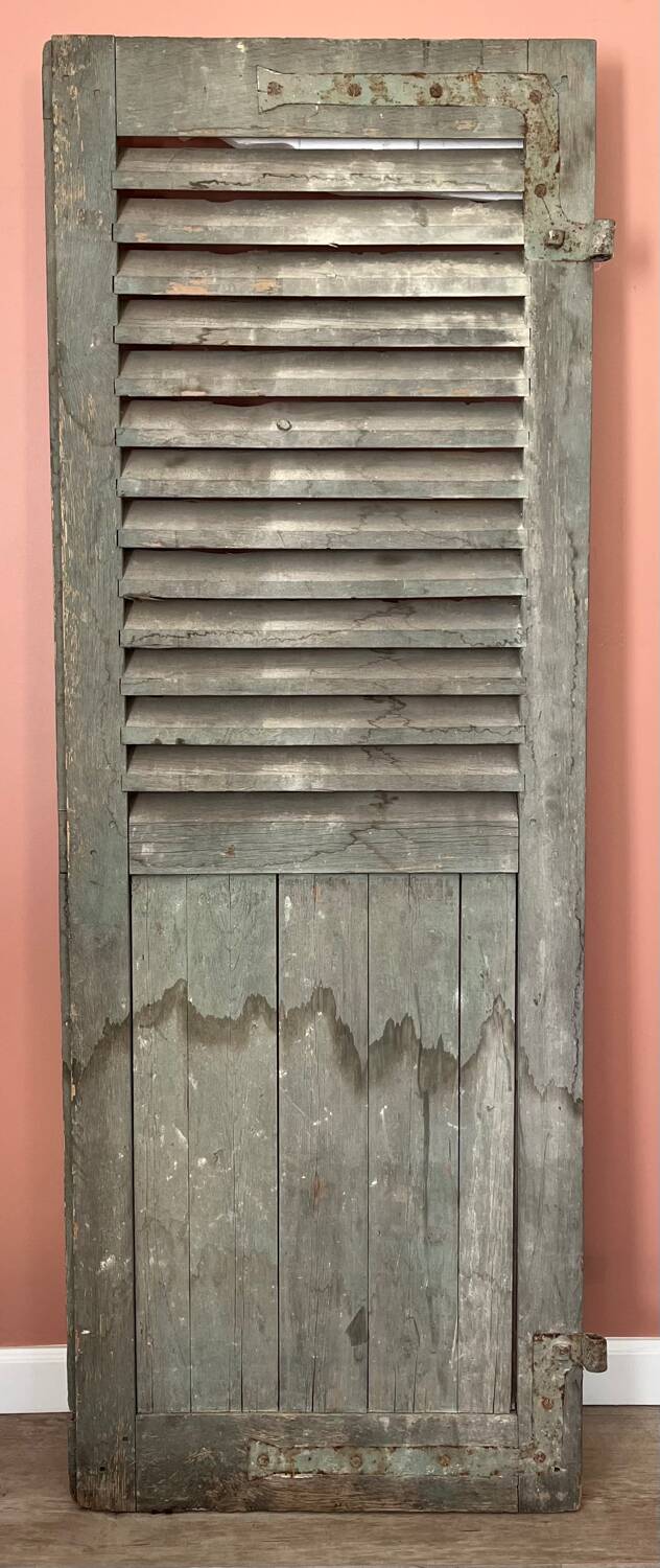 Old shutter blinds