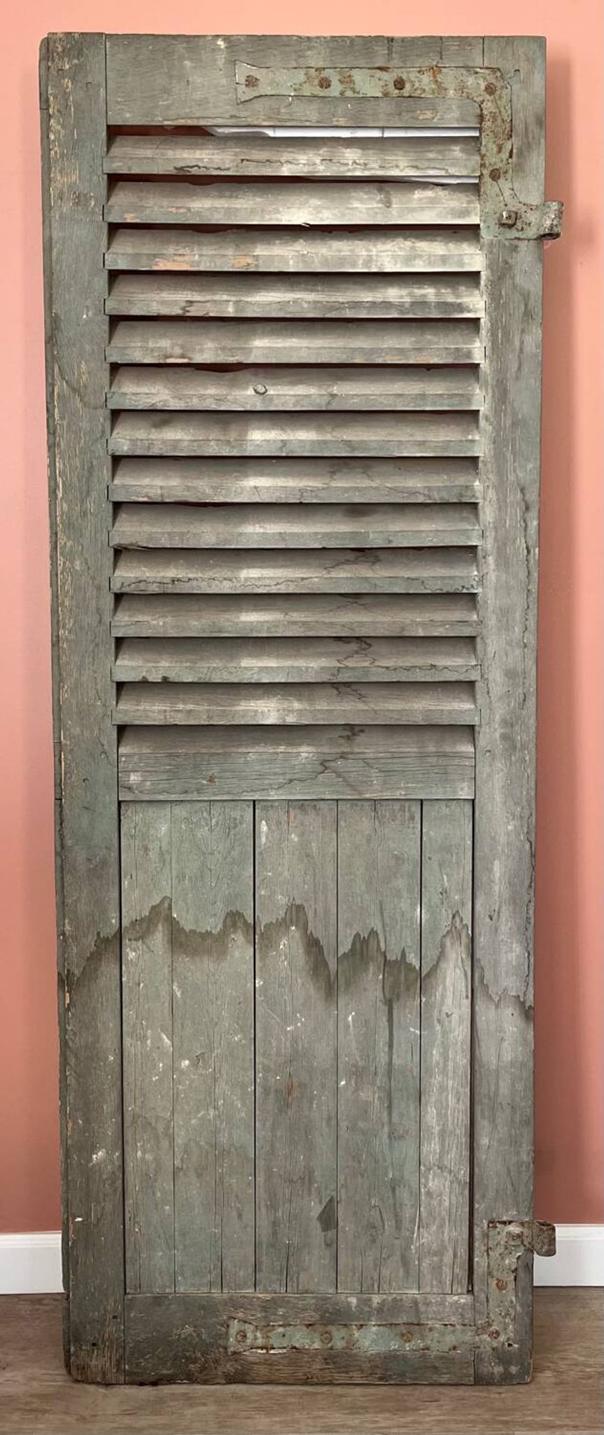 Old shutter blinds