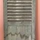 Old shutter blinds
