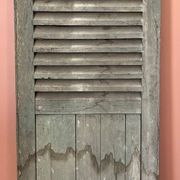 Old shutter blinds