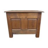 Coffre antique, coffre en français lambrissé