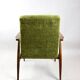 Fauteuil Fox Vintage Vert Olive, 1970s