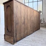 Enfilade display cabinet, solid oak, 1920.