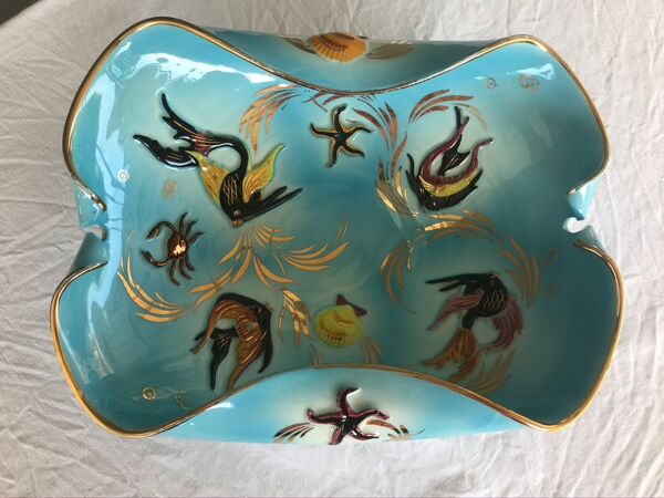 Coupe vide poche céramique Monaco Cerazur 1950/60