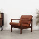 Oak armchair, Danish design, 60s, production: Denmark
