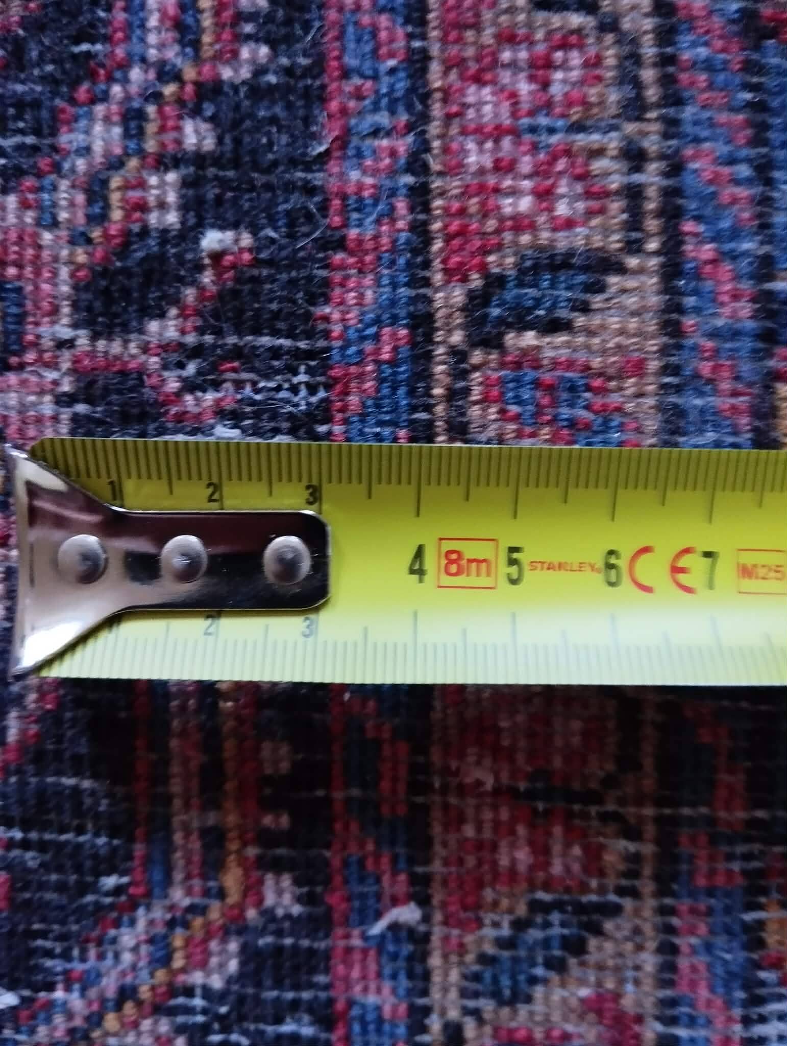 Handmade Tabriz Persian rug 222x123cm