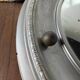 Round convex metal mirror in English style 1900