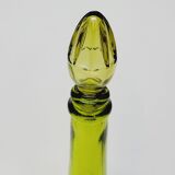 Carafe Italienne Vintage En Verre Vert