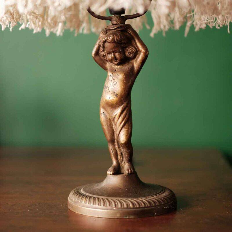 Lampe de table avec motif enfant