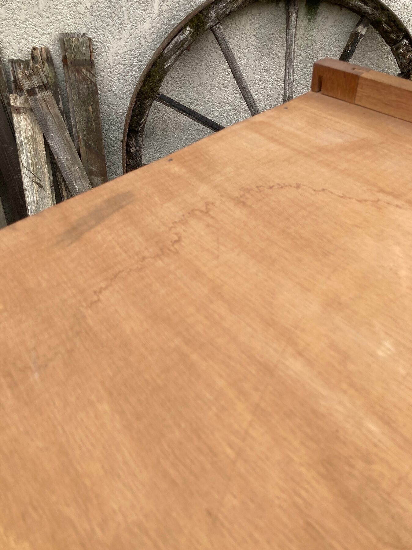 Vintage knitted bonnet feet compass