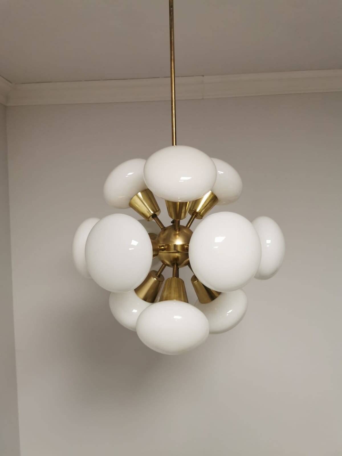 Sputnik Chandelier from Kamenický Šenov