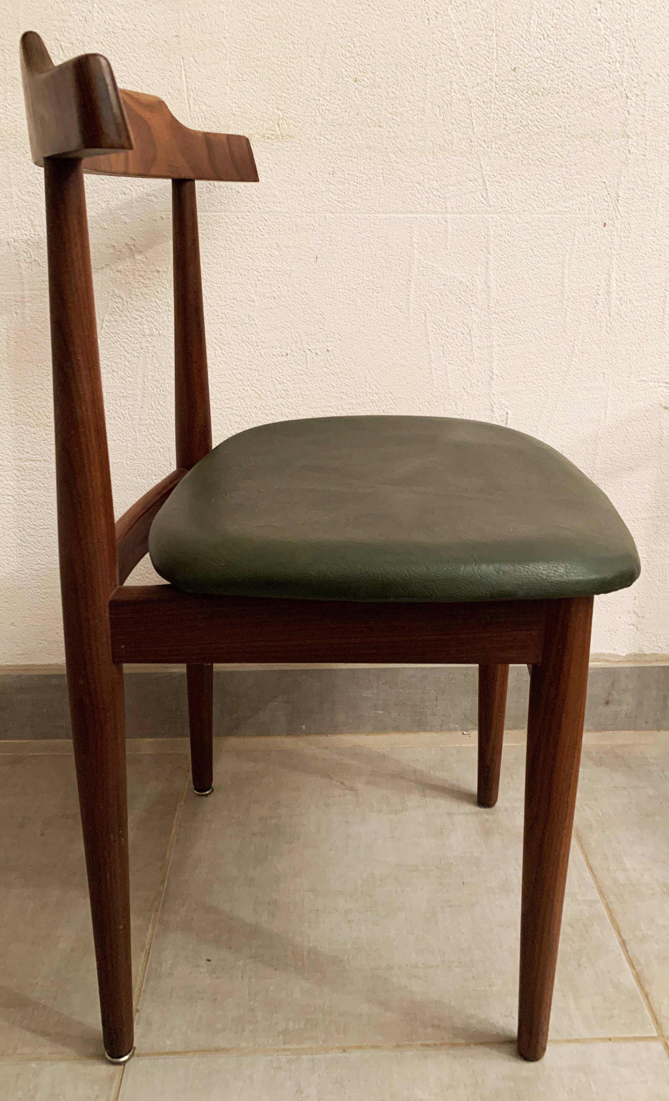 Ensemble de 6 chaises danoises de Hans Olsen pour le fabricant Frem Røjle