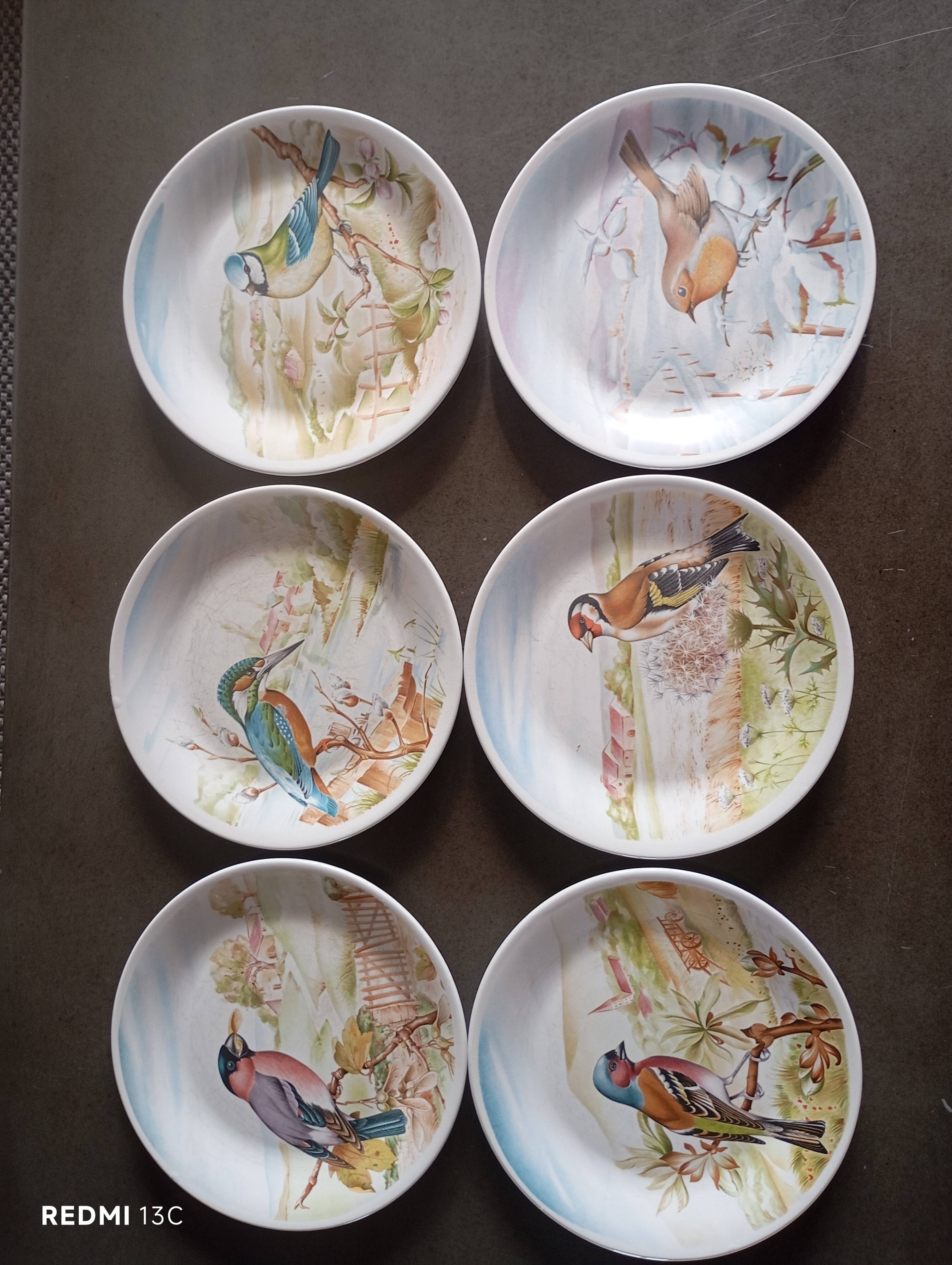 Sarreguemines dessert plates