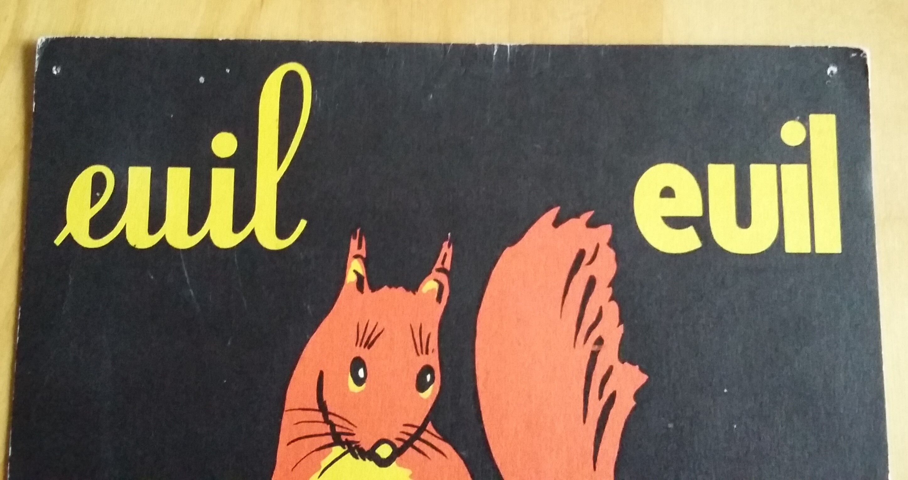 The Squirrel, reading picture