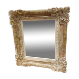 Mirror frame stamped Mouth