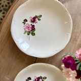 Set of 2 vintage round dishes - Chinon de Gien model