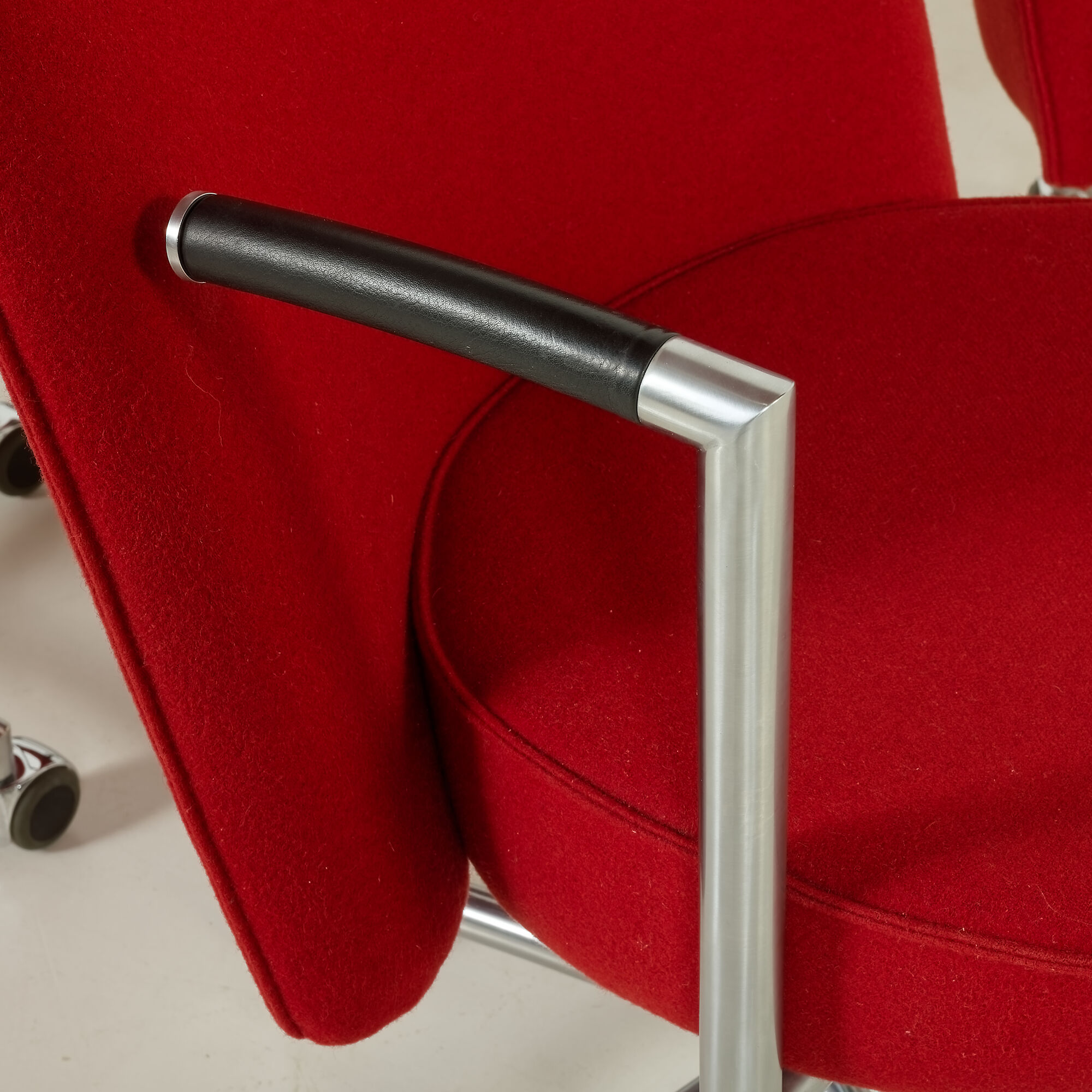 Erik Jørgensen “Partner” chairs by J. Foersom & P. Hiort-Lorenzen, set of 4, Denmark, 1970s