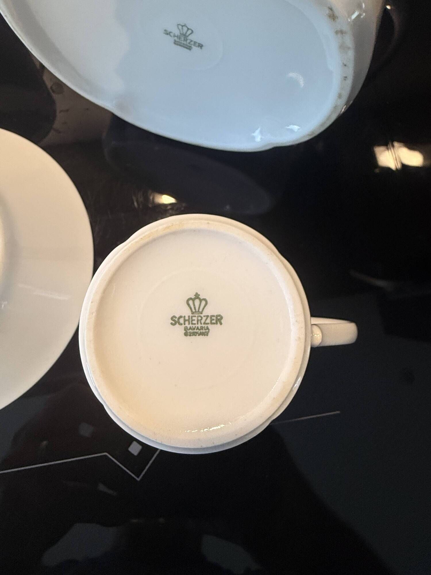 Scherzer Bavaria Vintage – 26-piece coffee set – Porcelain Germany