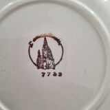 12 vintage L'Amandimoise soup plates