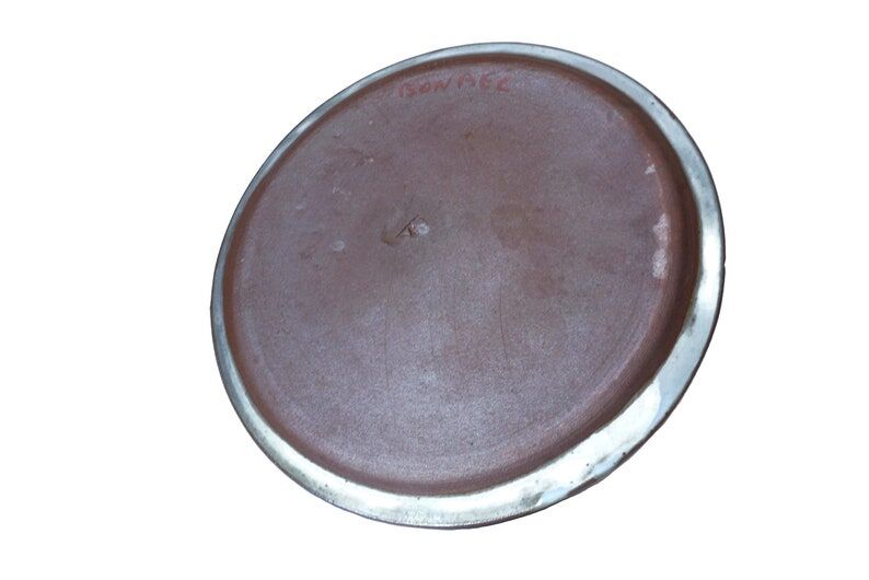 Vintage French pottery cheese dome